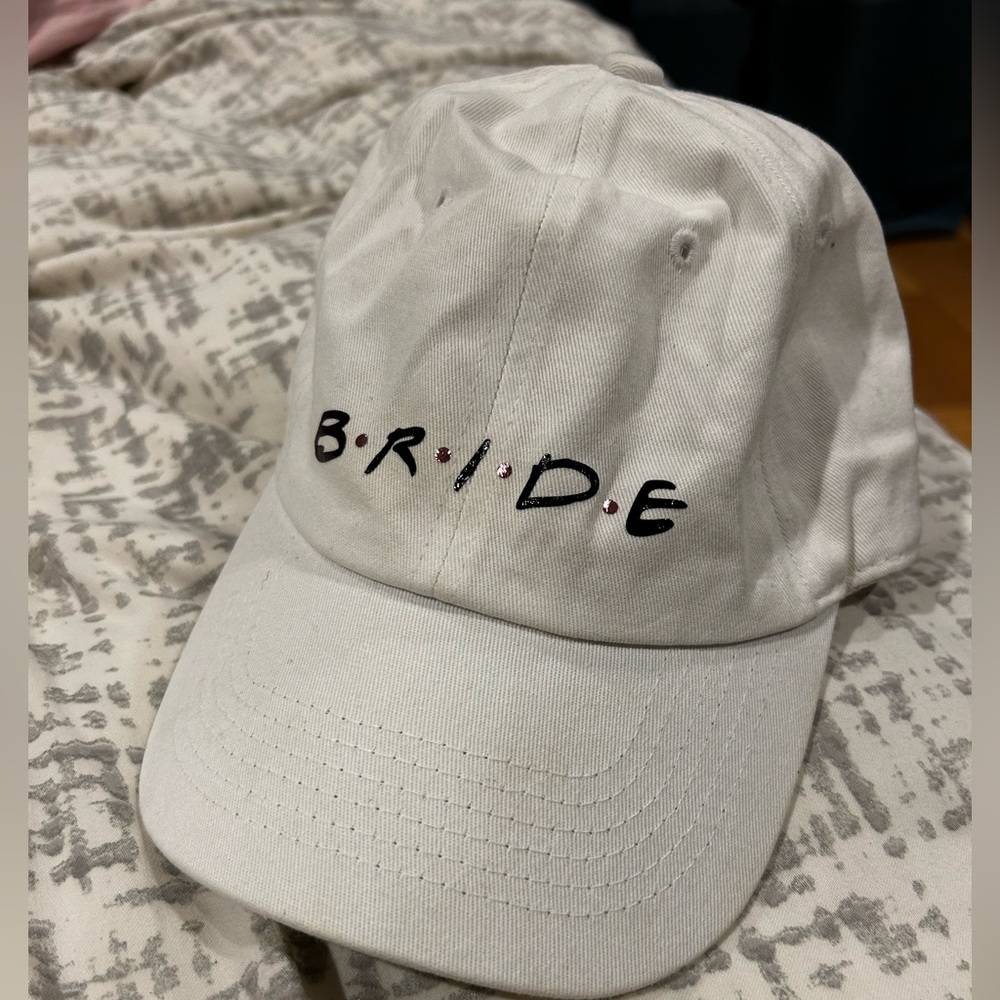 Friends inspired White Bride Cap
